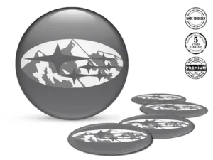 Subaru Rademblem Stil Harz-Dome-Upgrade